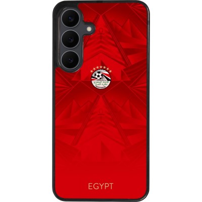 Coque Samsung Galaxy S25 FE - Silicone rigide noir Maillot de football E?gypte 2026 personnalisable