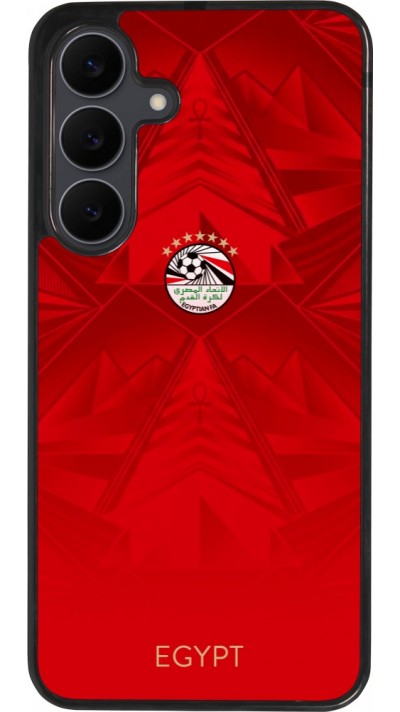 Samsung Galaxy S25 FE Case Hülle - Silikon schwarz Ägypten 2026 personalisierbares Fussballtrikot