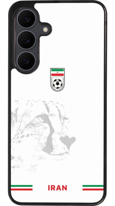 Samsung Galaxy S25 FE Case Hülle - Silikon schwarz Iran 2026 personalisierbares Fussballtrikot