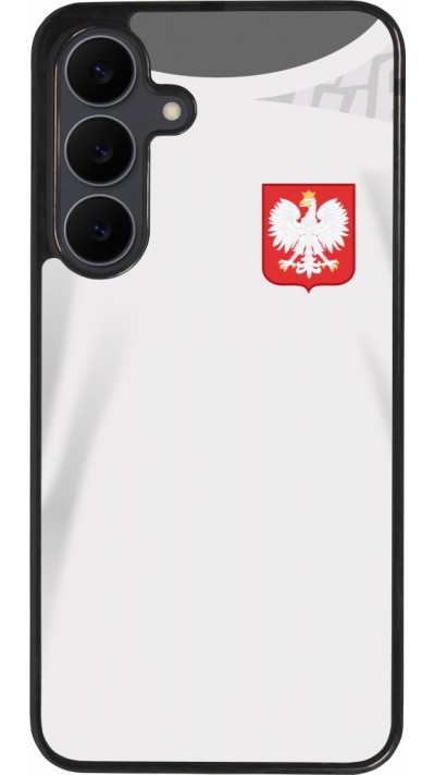 Samsung Galaxy S25 FE Case Hülle - Silikon schwarz Polen 2022 personalisierbares Fussballtrikot