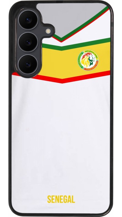 Samsung Galaxy S25 FE Case Hülle - Silikon schwarz Senegal 2022 personalisierbares Fußballtrikot