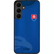 Samsung Galaxy S25 FE Case Hülle - Silikon schwarz Fussballtrikot Slowakei