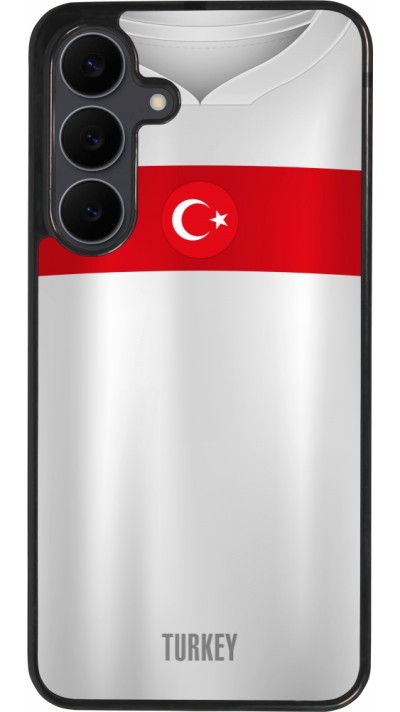 Samsung Galaxy S25 FE Case Hülle - Silikon schwarz Türkei personalisierbares Fussballtrikot