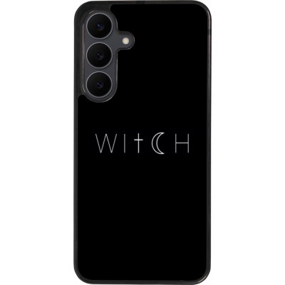 Samsung Galaxy S25 FE Case Hülle - Silikon schwarz Halloween 22 witch word