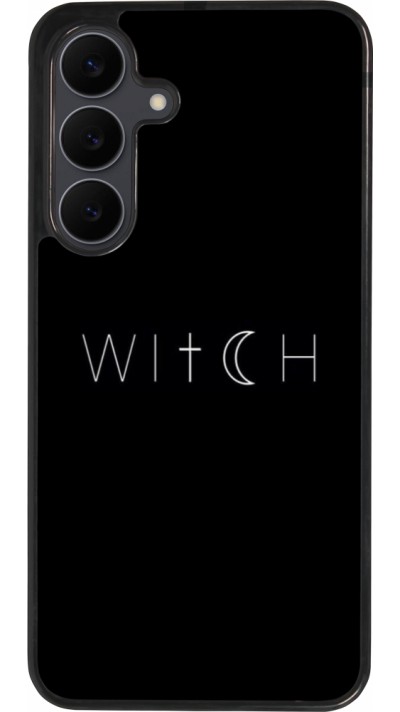 Samsung Galaxy S25 FE Case Hülle - Silikon schwarz Halloween 22 witch word