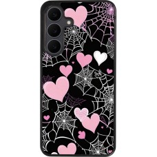 Coque Samsung Galaxy S25 FE - Silicone rigide noir Halloween 2024 girly