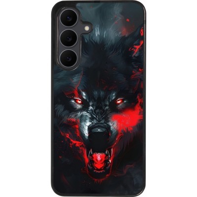 Samsung Galaxy S25 FE Case Hülle - Silikon schwarz Halloween 2024 mad werewolf