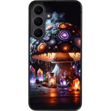 Coque Samsung Galaxy S25 FE - Silicone rigide noir Halloween Potion Magic