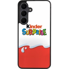 Coque Samsung Galaxy S25 FE - Silicone rigide noir Kinder Surprise