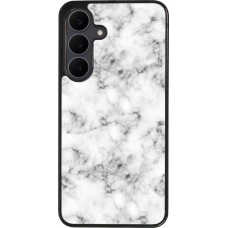 Coque Samsung Galaxy S25 FE - Silicone rigide noir Marble 01