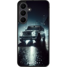 Coque Samsung Galaxy S25 FE - Silicone rigide noir Mercedes G AMG Night