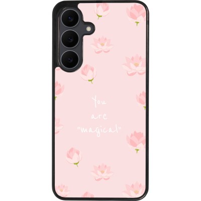 Coque Samsung Galaxy S25 FE - Silicone rigide noir Mom 2023 your are magical