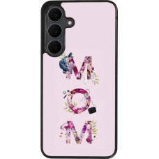 Coque Samsung Galaxy S25 FE - Silicone rigide noir Mom 2024 girly mom