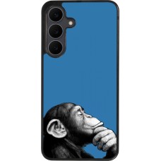 Samsung Galaxy S25 FE Case Hülle - Silikon schwarz Monkey Pop Art