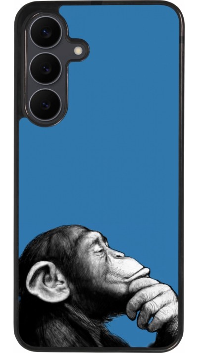 Samsung Galaxy S25 FE Case Hülle - Silikon schwarz Monkey Pop Art
