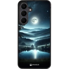 Coque Samsung Galaxy S25 FE - Silicone rigide noir Night Sky View