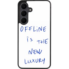 Coque Samsung Galaxy S25 FE - Silicone rigide noir Offline is the new luxury