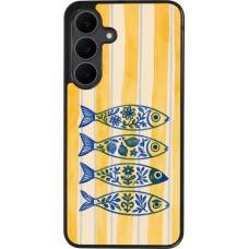 Samsung Galaxy S25 FE Case Hülle - Silikon schwarz Portuguese fish 2026