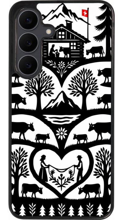 Samsung Galaxy S25 FE Case Hülle - Silikon schwarz Poya Schweiz 2
