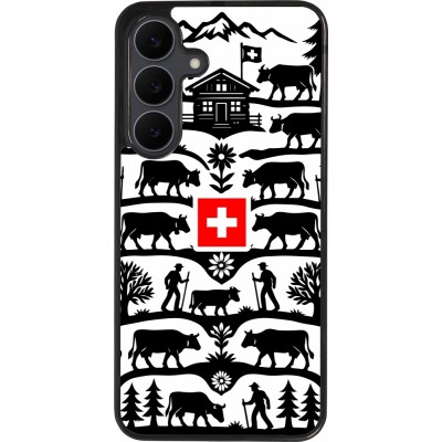 Samsung Galaxy S25 FE Case Hülle - Silikon schwarz Poya Schweiz 3