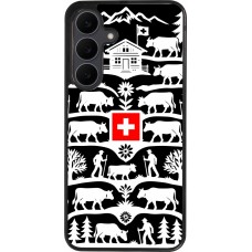 Samsung Galaxy S25 FE Case Hülle - Silikon schwarz Poya Schweiz 3 schwarz