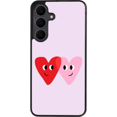 Coque Samsung Galaxy S25 FE - Silicone rigide noir Saint Valentines Day 26 Heart