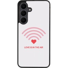 Coque Samsung Galaxy S25 FE - Silicone rigide noir Saint Valentines Day 26 Love is in the air