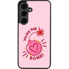 Coque Samsung Galaxy S25 FE - Silicone rigide noir Saint Valentines Day 26 You are the bomb