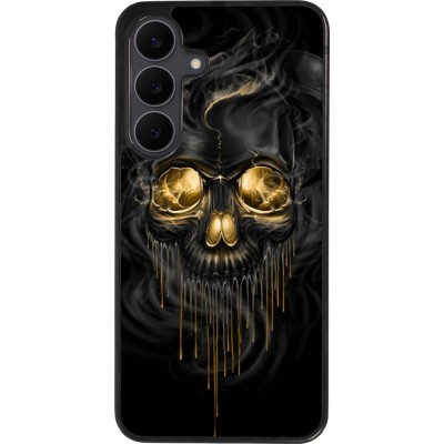 Samsung Galaxy S25 FE Case Hülle - Silikon schwarz Skull 02