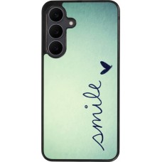 Samsung Galaxy S25 FE Case Hülle - Silikon schwarz Smile