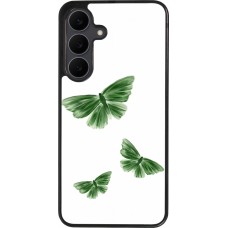 Samsung Galaxy S25 FE Case Hülle - Silikon schwarz Butterflies Spring 2026