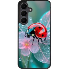 Samsung Galaxy S25 FE Case Hülle - Silikon schwarz Ladybird in bloom Spring 2026