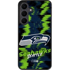Samsung Galaxy S25 FE Case Hülle - Silikon schwarz Super Bowl 26 Seattle 2