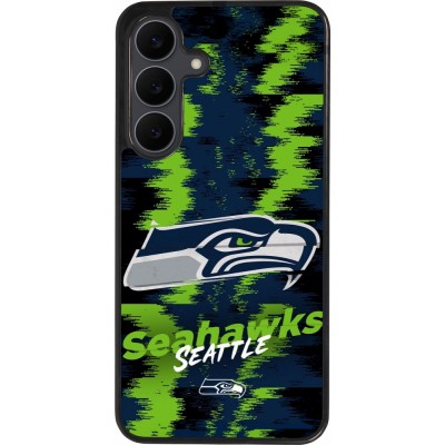 Coque Samsung Galaxy S25 FE - Silicone rigide noir Super Bowl 26 Seattle 2