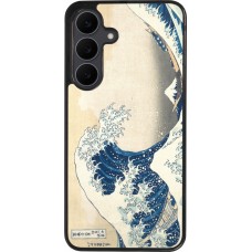 Samsung Galaxy S25 FE Case Hülle - Silikon schwarz Kunstbild - Die große Welle vor Kanagawa - Hokusai