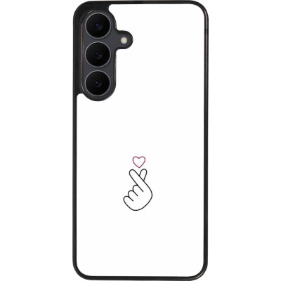 Coque Samsung Galaxy S25 FE - Silicone rigide noir Valentine 2024 heat by Millennials