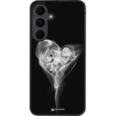 Samsung Galaxy S25 FE Case Hülle - Silikon schwarz Valentine 2022 Black Smoke