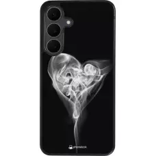 Samsung Galaxy S25 FE Case Hülle - Silikon schwarz Valentine 2022 Black Smoke