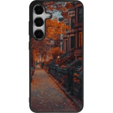 Coque Samsung Galaxy S25+ - Silicone rigide noir Autumn 2024 city