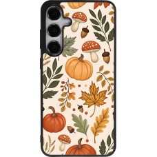 Samsung Galaxy S25+ Case Hülle - Silikon schwarz Autumn 25 Autumn pattern