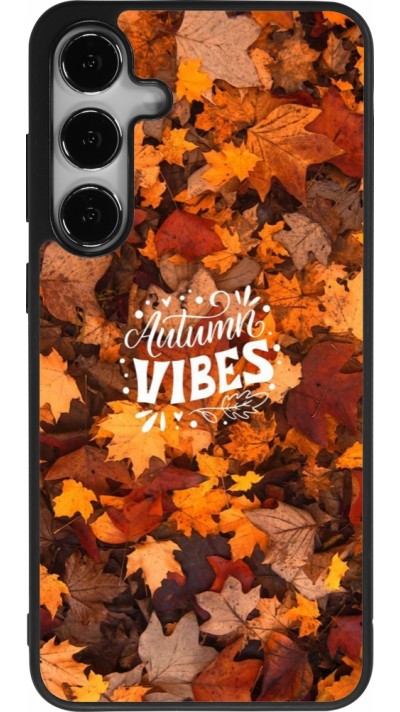 Samsung Galaxy S25+ Case Hülle - Silikon schwarz Autumn 25 Autumn vibes