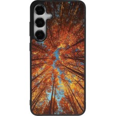 Samsung Galaxy S25+ Case Hülle - Silikon schwarz Autumn 25 Trees