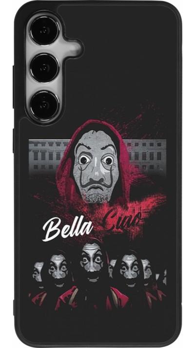 Samsung Galaxy S25+ Case Hülle - Silikon schwarz Bella Ciao