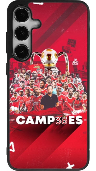 Samsung Galaxy S25+ Case Hülle - Silikon schwarz Benfica Campeoes 2023