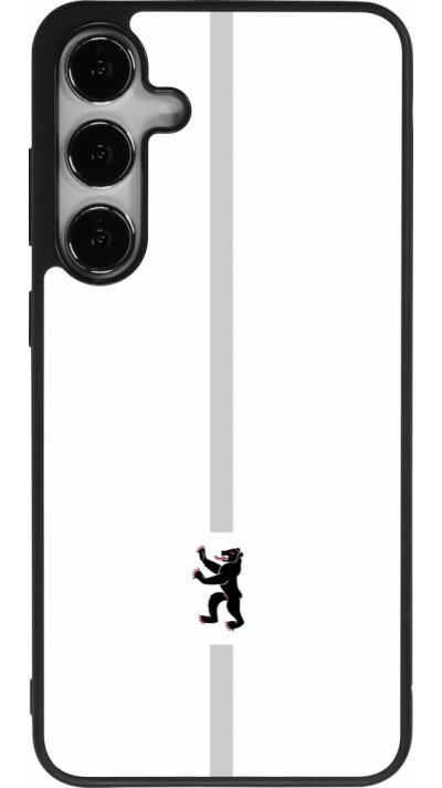 Samsung Galaxy S25+ Case Hülle - Silikon schwarz Kanton AI weiss