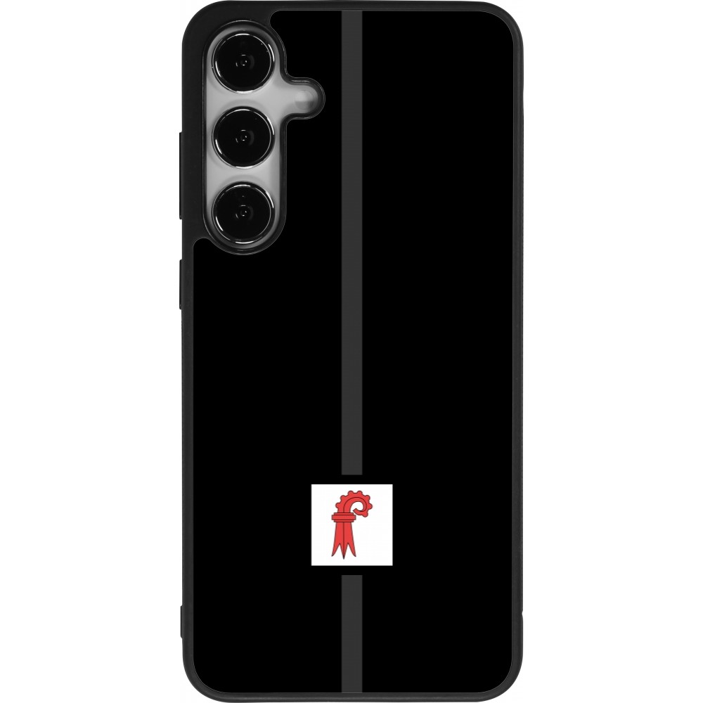 Coque Samsung Galaxy S25+ - Silicone rigide noir Canton BL noir