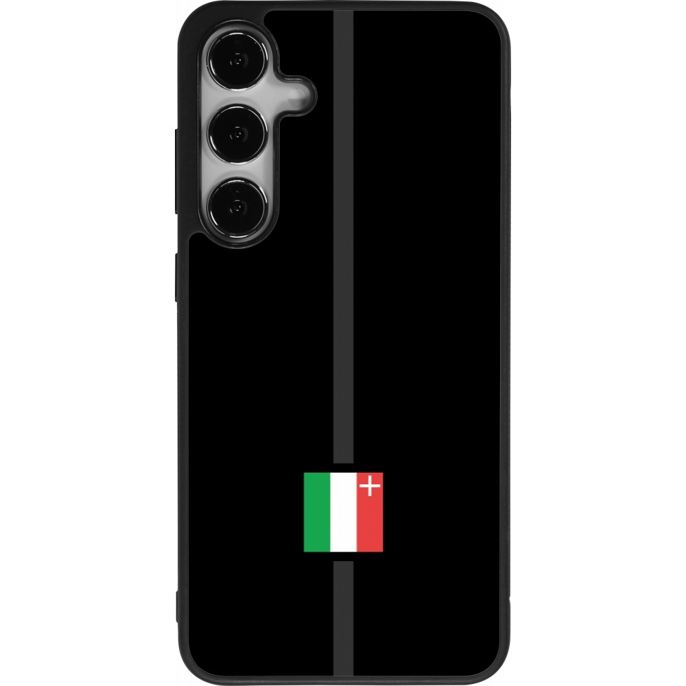 Coque Samsung Galaxy S25+ - Silicone rigide noir Canton NE noir