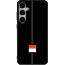 Coque Samsung Galaxy S25+ - Silicone rigide noir Canton SO noir
