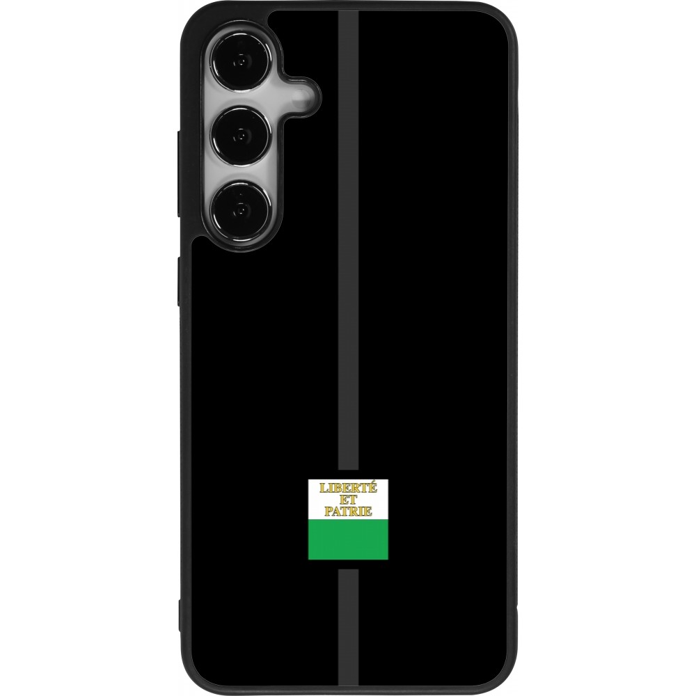 Samsung Galaxy S25+ Case Hülle - Silikon schwarz Kanton VD schwarz
