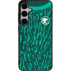 Samsung Galaxy S25+ Case Hülle - Silikon schwarz Saudi-Arabien 2022 personalisierbares Fussballtrikot